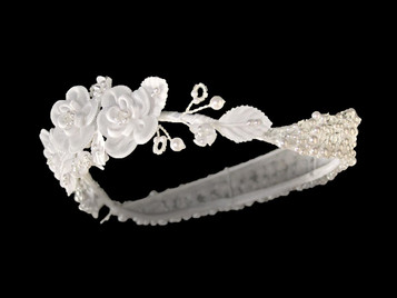 Double Sided Sparkle Communion Headpiece Double Sided Sparkle Communion Headpiece