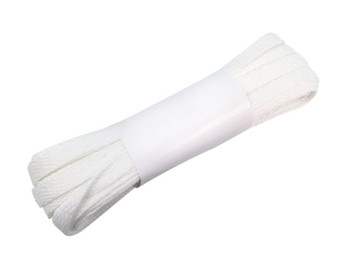 Riedell White Textured Polyester 81" Laces
