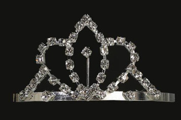 Swea Pea & Lilli T-404 Rhinestone Tiara Comb Swea Pea & Lilli T-404 Rhinestone Tiara Comb