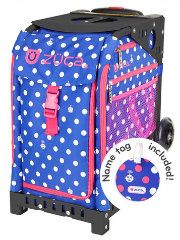 ZUCA Print Inserts - Polka Bots w/ Name Tag ZUCA Print Inserts - Polka Bots w/ Name Tag