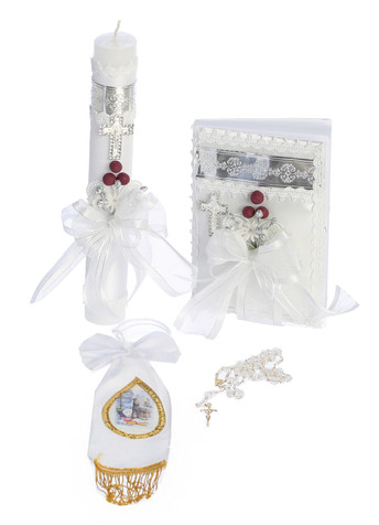 Lito SFC8001 Boy Communion 4PC Gift Set - SPANISH Lito SFC8001 Boy Communion 4PC Gift Set - SPANISH
