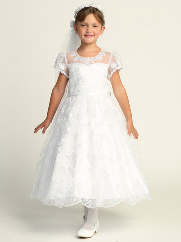Swea Pea & Lilli SP739 Embroidered Sequins Tulle Dress Swea Pea & Lilli SP739 Embroidered Sequins Tulle Dress
