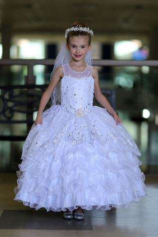 Angels Garment DR-2307 Layered Skirt Dress w/ Bolero Angels Garment DR-2307 Layered Skirt Dress w/ Bolero