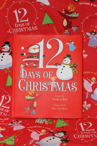 Books To Bed 12 Days Of Christmas Girls Blanket & Book Gift Set Books To Bed 12 Days Of Christmas Girls Blanket & Book Gift Set