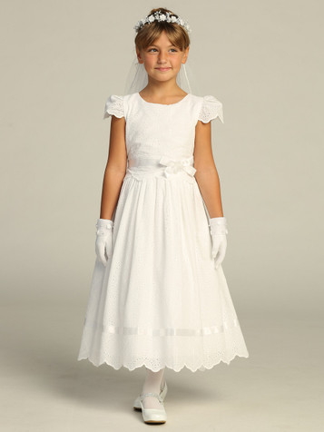 Swea Pea & Lilli SP220 Cotton Eyelet Dress