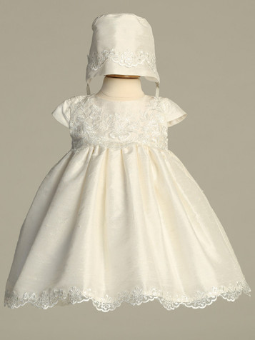 Swea Pea & Lilli Calista Raw Silk Embroidered Dress