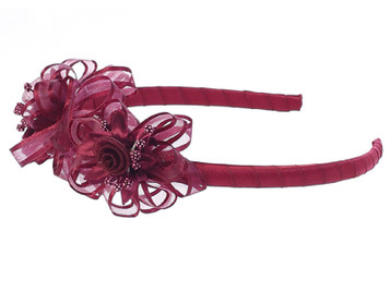 Burgundy Headband