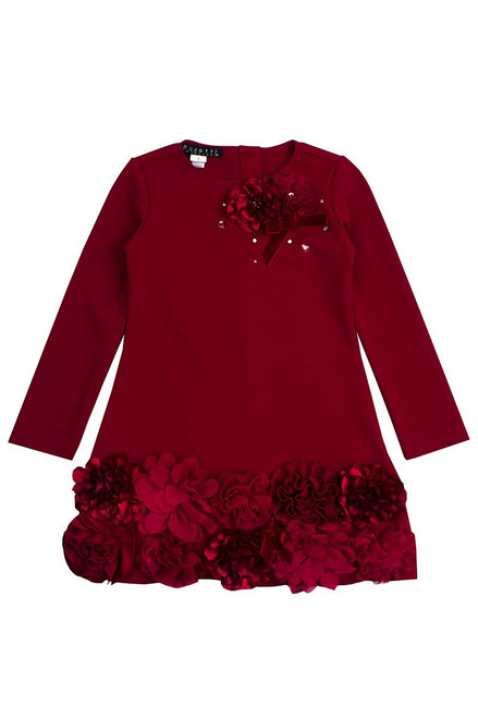 white christmas dresses Olympe Green Long Sleeve Smocked Dress