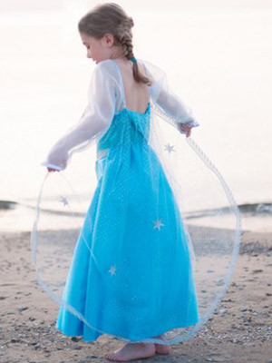 Ice Crystal Queen Dress - Size: S | Pink Princess