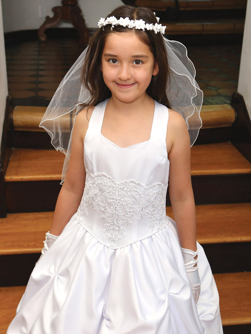 Satin holy clearance communion dresses