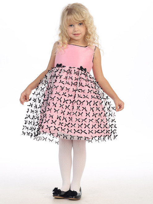 Pink Little Bow Dress - Pink Princess