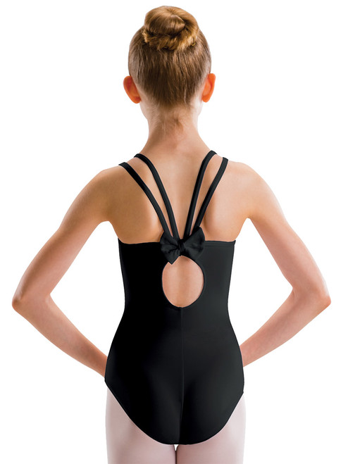 トップス Rosarymoon Back Ribbon Rib Leotard Back Ribbon Rib Leotard - ROSARYMOON OFFICIAL WEB STORE