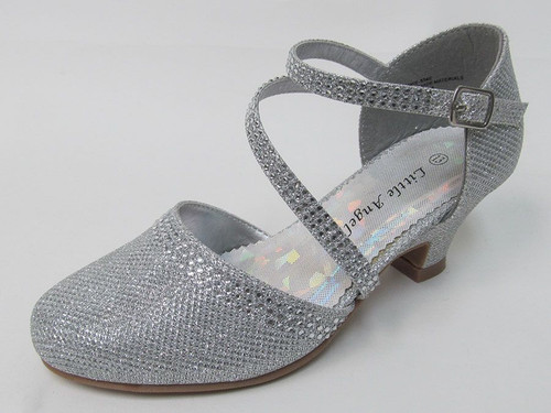 Roch Valley Silver Low Heel Tap Shoes – Shoe Zoo