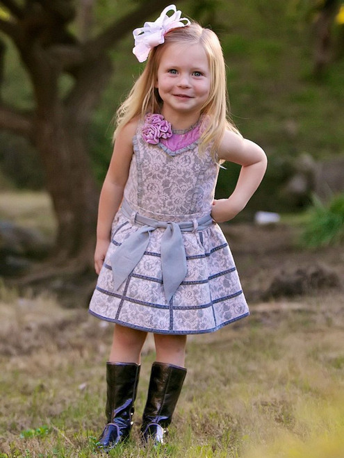 Trish Scully Child Heirloom Princess Dress - Pink Princess