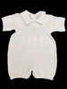 Baby's Trousseau Short Sleeve 3 Button Knit Romper