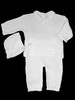 Baby's Trousseau Unisex Long Sleeve Detailed Knit w/ Hat Set Baby's Trousseau Unisex Long Sleeve Detailed Knit w/ Hat Set