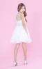 Calla TY003 White Illusion Stone Dress Calla TY003 White Illusion Stone Dress