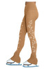 Chloe Noel TL8896-2Swirls Light Tan Footless Tights w/ Swirls On 2 Thighs Chloe Noel TL8896-2Swirls Light Tan Footless Tights w/ Swirls On 2 Thighs