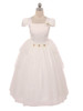 Ivory Tulle Overlay Princess Dress Ivory Tulle Overlay Princess Dress