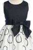 Black Sequence Polka-Dot Embroidered Taffeta Dress Black Sequence Polka-Dot Embroidered Taffeta Dress