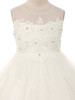 Ivory Mesh & Lace Bodice w/ Tulle Lace Skirt Ivory Mesh & Lace Bodice w/ Tulle Lace Skirt