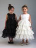 Ivory Lace Layered Dress w/ Sequined Waist Ivory Lace Layered Dress w/ Sequined Waist