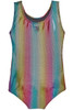 Danskin 3810 Girl's Rainbow Bright Gymnastics Leotard