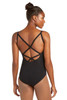 Danskin 3806 Women's Black Cross Back Leotard Danskin 3806 Women's Black Cross Back Leotard