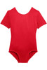 Danskin 3905 Girls Red Team Essentials Short Sleeve-FINAL SALE Danskin 3905 Girls Red Team Essentials Short Sleeve-FINAL SALE