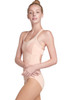 Danskin 7271 Rose Coco Mesh Cutout Halter Leotard Danskin 7271 Rose Coco Mesh Cutout Halter Leotard