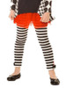 Deux Par Deux Dog Story Stripe Leggings w/ Red Skirt Deux Par Deux Dog Story Stripe Leggings w/ Red Skirt