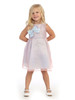 Light Blue Polka Dot Organza Dress w/ Bow Light Blue Polka Dot Organza Dress w/ Bow