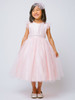 Pink Tulle Dress w/ Flutter Sleeve Pink Tulle Dress w/ Flutter Sleeve