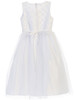Mint Cross Hatch Satin w/ Tulle Dress Mint Cross Hatch Satin w/ Tulle Dress