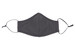 Adult Formal Grey 2-Ply Face Shaped Mask