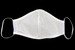 Light Blue Seersucker 100% Cotton 2- Ply Face Shaped Mask Light Blue Seersucker 100% Cotton 2- Ply Face Shaped Mask