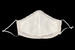 Silver Lace 100% 2-Ply Cotton Face Shaped Mask Silver Lace 100% 2-Ply Cotton Face Shaped Mask