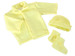 Yellow Poly Fleece Bootie Set Yellow Poly Fleece Bootie Set