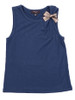 Imoga Beth Navy Tank w/ Bow Imoga Beth Navy Tank w/ Bow