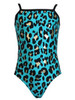K-Bee Leotards Nylon Bobcat Turquoise Camisole K-Bee Leotards Nylon Bobcat Turquoise Camisole