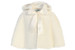 Swea Pea & Lilli 1111 Ivory Faux Fur Cape w/ Hood
