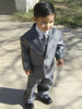 Pewter Two-Button Metallic Suit- FINAL SALE Pewter Two-Button Metallic Suit- FINAL SALE