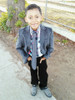 Boys Dark Gray Corduroy Jacket- FINAL SALE Boys Dark Gray Corduroy Jacket- FINAL SALE