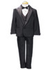 Black Straight Jacket Tuxedo