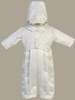 Swea Pea & Lilli Andrew Satin Romper w/ Plaid Vest & Hat Swea Pea & Lilli Andrew Satin Romper w/ Plaid Vest & Hat