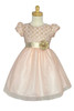 Swea Pea & Lilli C545 Metallic Diamond Jacquard w/ Glitter Tulle Swea Pea & Lilli C545 Metallic Diamond Jacquard w/ Glitter Tulle