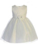 Swea Pea & Lilli M206 Ivory Striped Tulle Dress