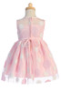 Swea Pea & Lilli M753 Pink Polka-Dot Tulle Dress Swea Pea & Lilli M753 Pink Polka-Dot Tulle Dress