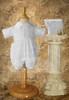 Boys Polycotton Romper with Pin Tucking Boys Polycotton Romper with Pin Tucking