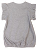 Little Wings Gray Marle / Gold Foil Frilled Pinafore Dress Little Wings Gray Marle / Gold Foil Frilled Pinafore Dress